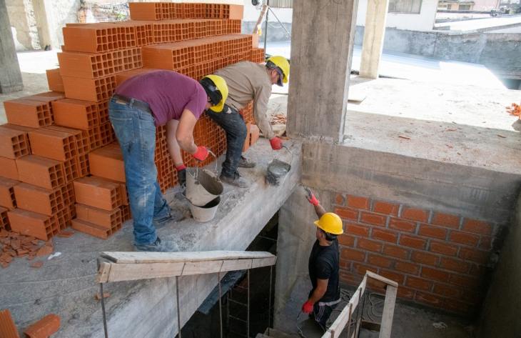 Nuevo Registro Civil: continúan los trabajos de construcción y restauración con un avance del 40%