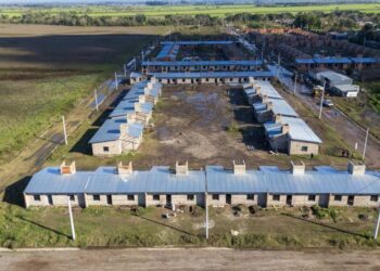 Bella Vista: La obra de 182 viviendas supera el 35% de avance