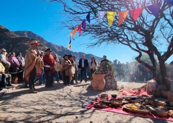 Tucumán celebró a la Pachamama en la Ciudad Sagrada de Quilmes