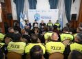 Jaldo reunió a la Plana Mayor de la Policía y pidió “seguir trabajando a fondo con los delincuentes