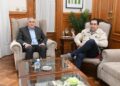 Jaldo y Mansilla analizaron la agenda política y los trabajos preventivos ante las lluvias