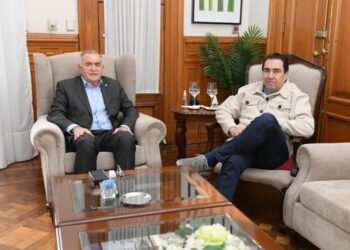 Jaldo y Mansilla analizaron la agenda política y los trabajos preventivos ante las lluvias