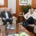 Jaldo y Mansilla analizaron la agenda política y los trabajos preventivos ante las lluvias