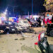 Una moto sufrió un desperfecto y desencadenó un choque múltiple en avenida Ejército del Norte