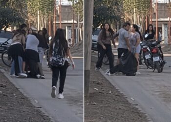 Brutal pelea en San Pablo: una mujer golpeó salvajemente a menor de edad en medio de una discusión