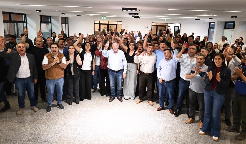 Jaldo reunió a la dirigencia de Río Chico y convocó a fortalecer la unidad rumbo a las elecciones de 2027