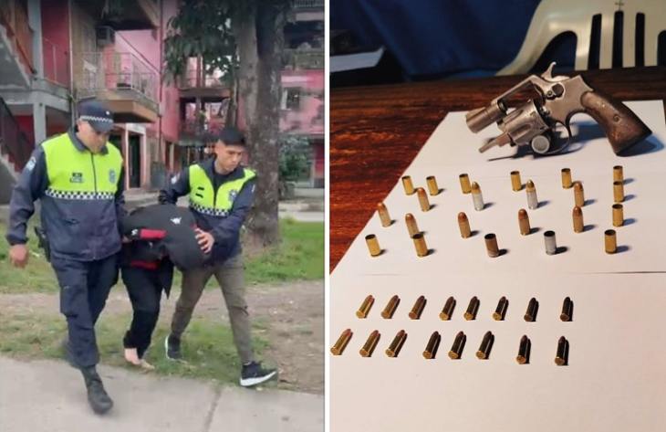 Mega-operativo policial por la investigación de un enfrentamiento entre bandas