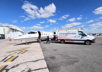 El sistema sanitario concretó un MEDEVAC para la evaluación de una paciente en Buenos Aires