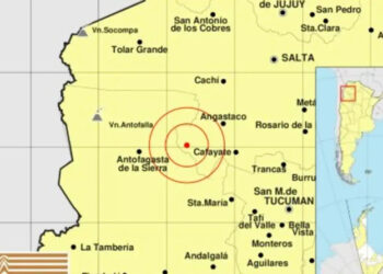 Sismo de magnitud 4,7 sacudió el norte argentino y se sintió en Tucumán, Salta y Jujuy