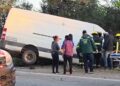 Triple choque en la ruta 308: murió el conductor de una camioneta tras impactar con una trafic y un tractor que arrastraba una rastra cañera
