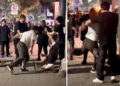 Brutal pelea a la salida de un boliche: un joven terminó en una ambulancia